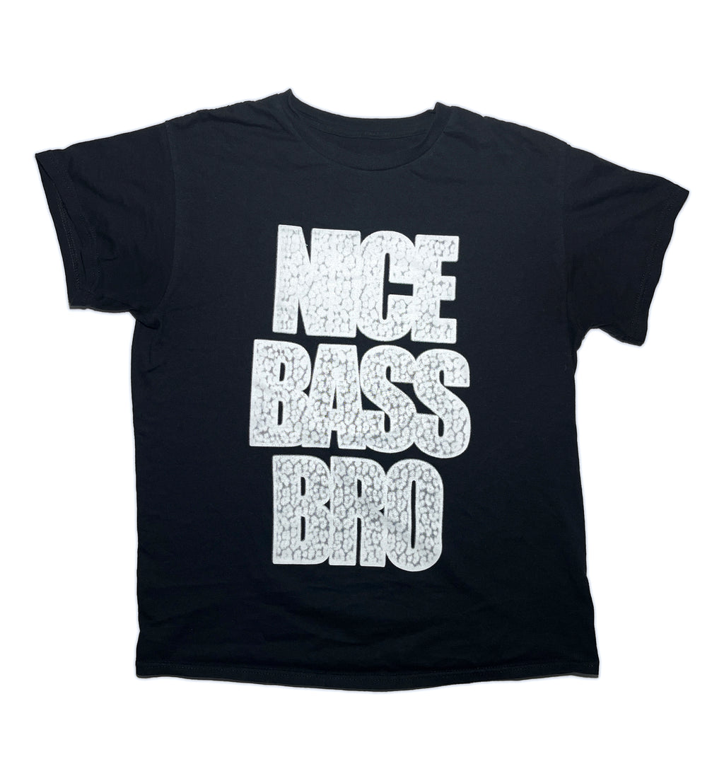 Snow Strippers Nice Bass Bro Tee Black